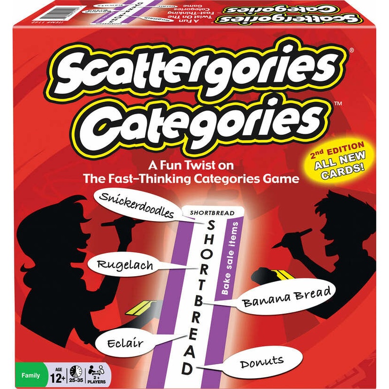 Scattergories Categories