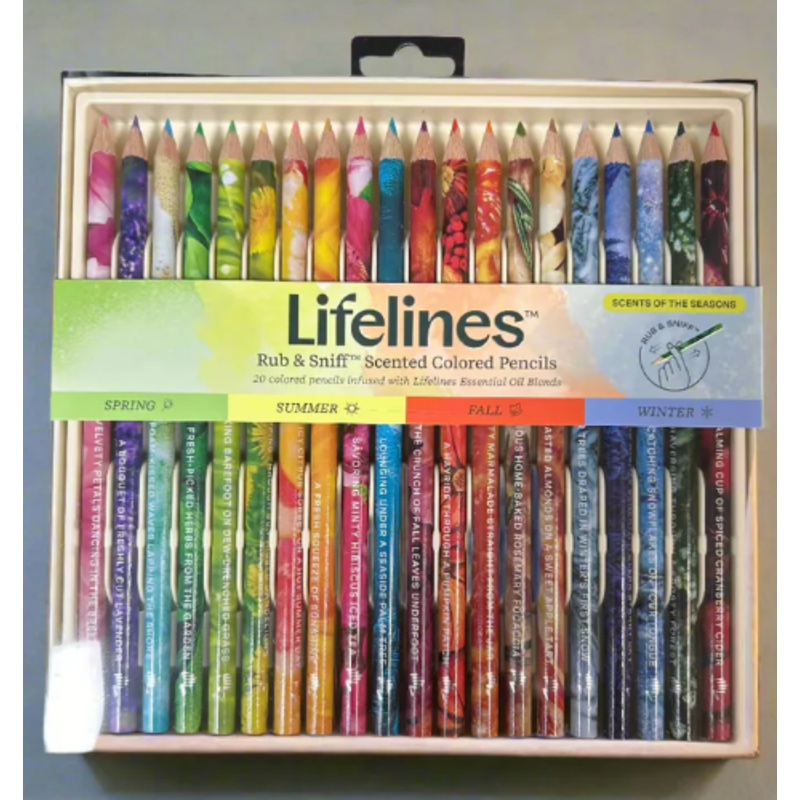 Scented Colored Pencils Scents of the Seasons