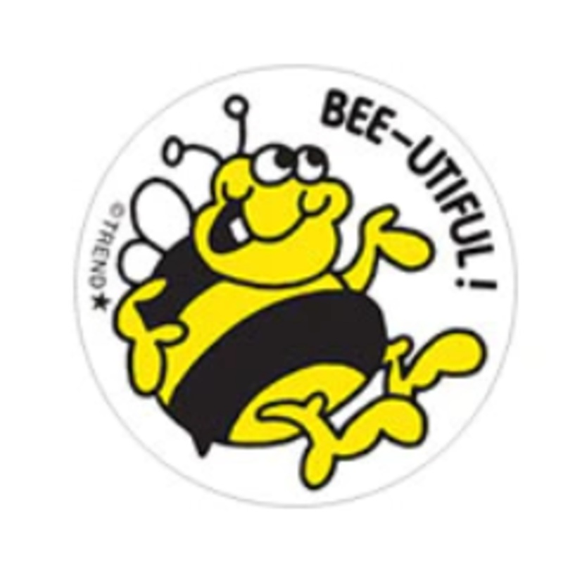 Scratch 'n Sniff Bee Utiful Honey Stickers