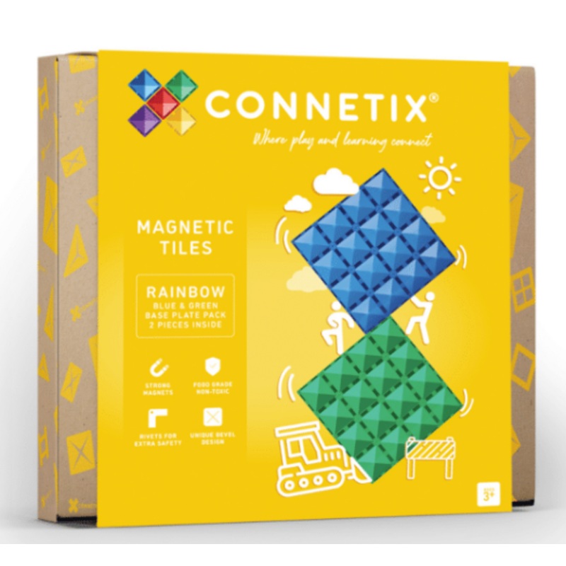 Rainbow Blue and Green Base Plate Pack