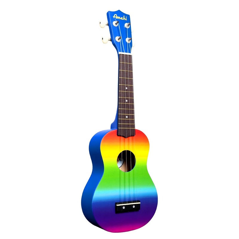Rainbow Gradient Ukulele