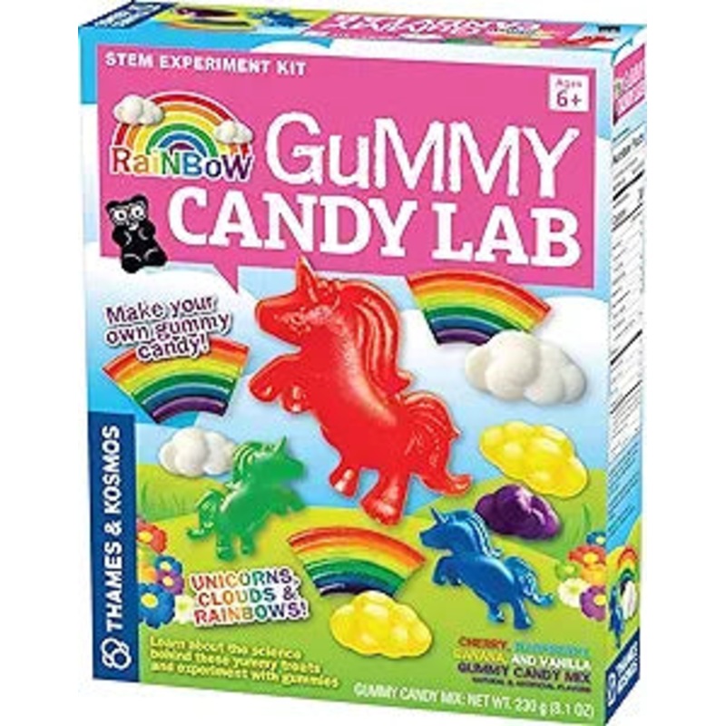 Rainbow Gummy Candy Lab