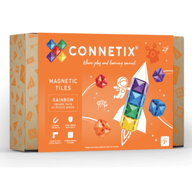 Rainbow Square Pack 42 Pcs