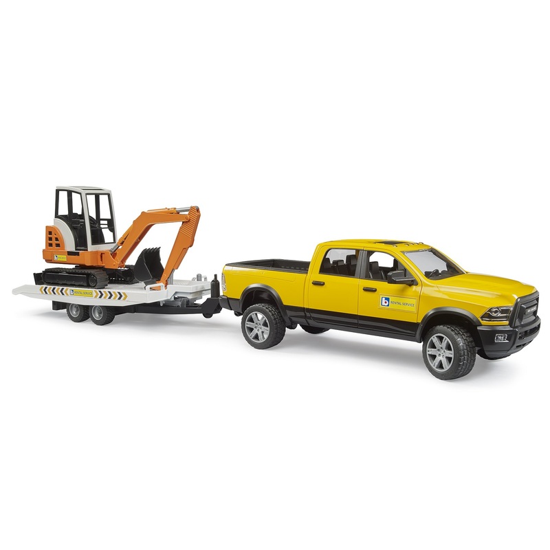 RAM Rental Service with Mini Excavator