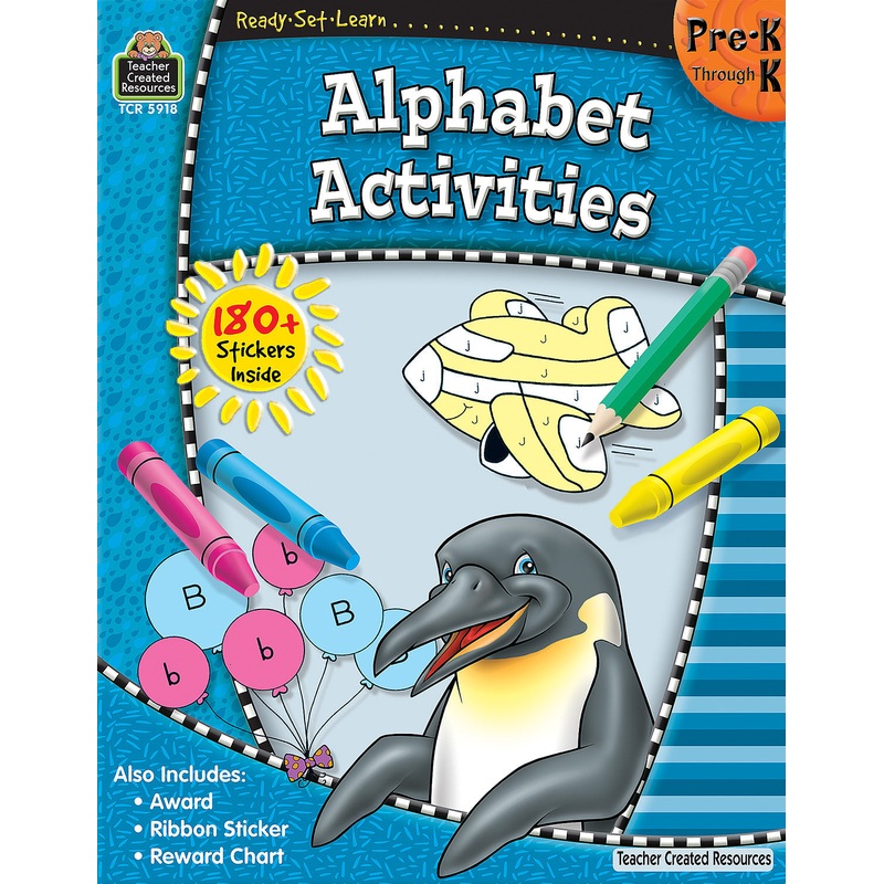 Ready-Set-Learn Alphabet Activities (Prek - K)