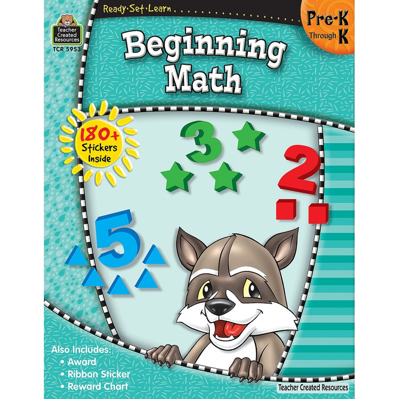 Ready-Set-Learn Beginning Math (Prek - K)