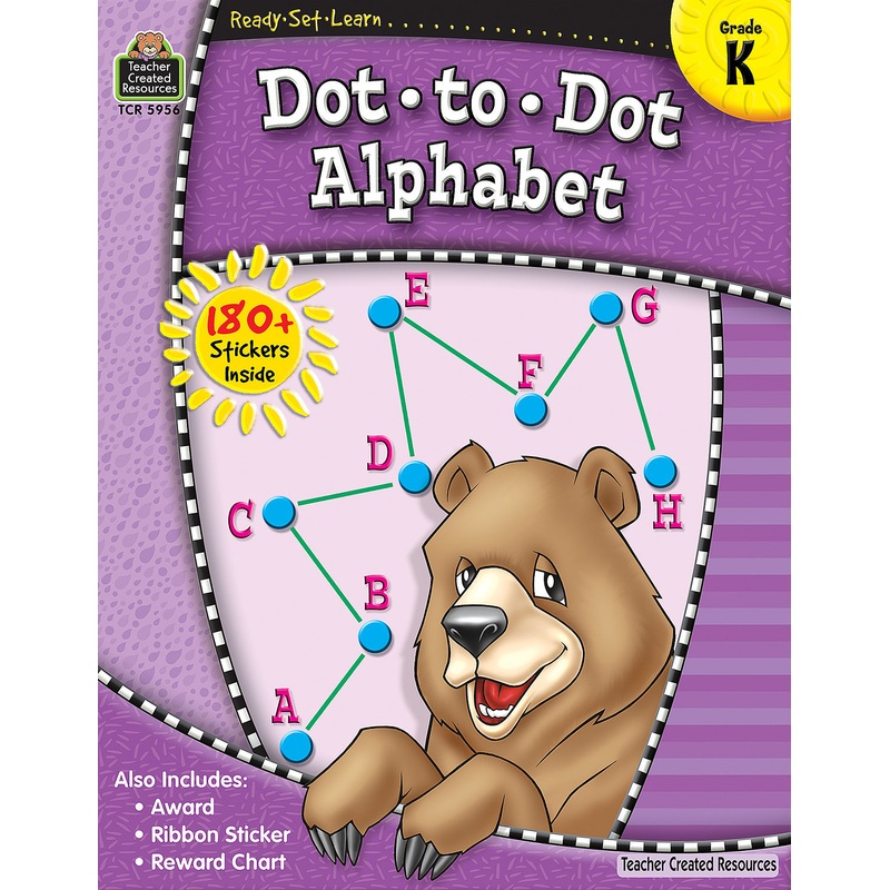 Ready-Set-Learn Dot To Dot Alphabet (Gr. K)