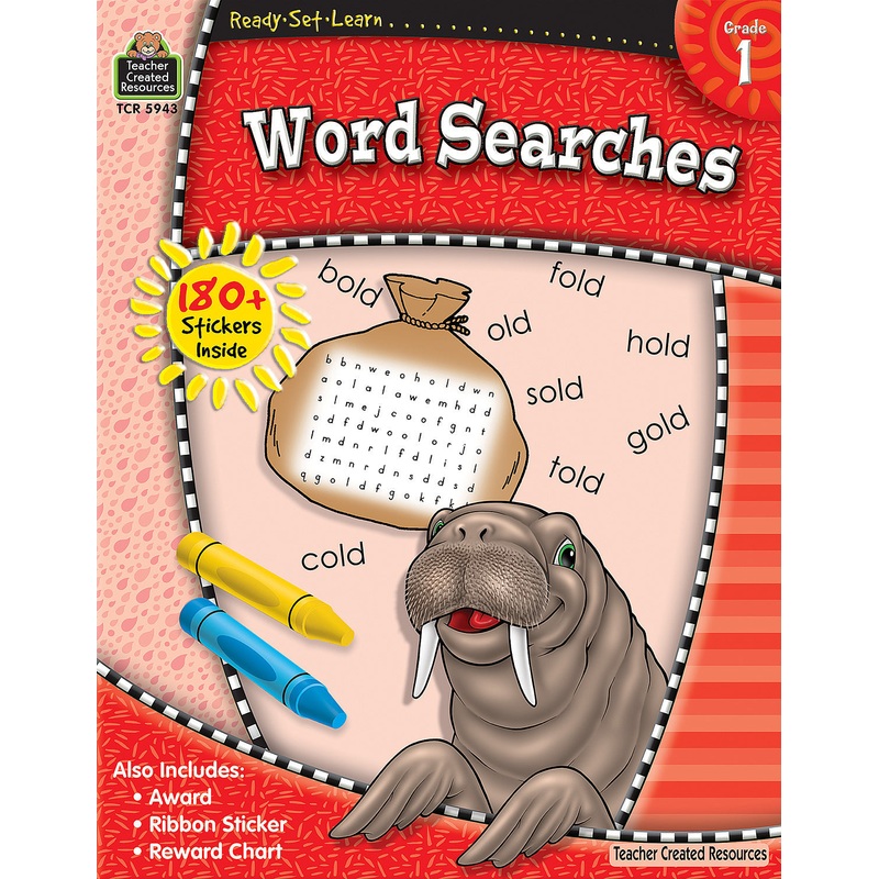 Ready-Set-Learn Word Searches (Gr. 1)