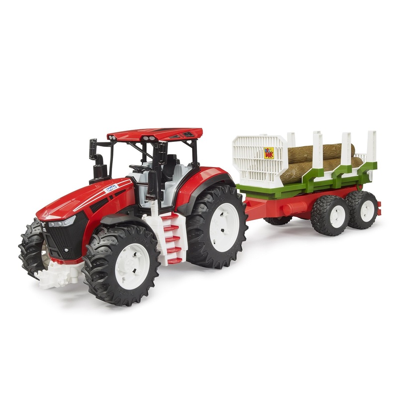 Roadmax Tractor with Forestry Trailer