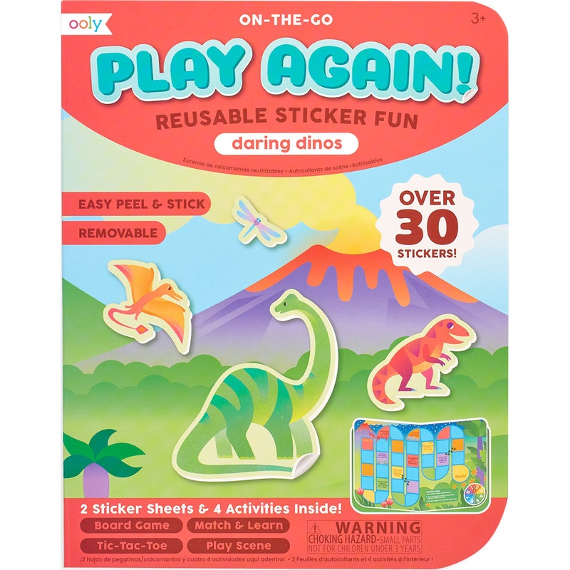 Play Again! Daring Dinos on the go activity kit