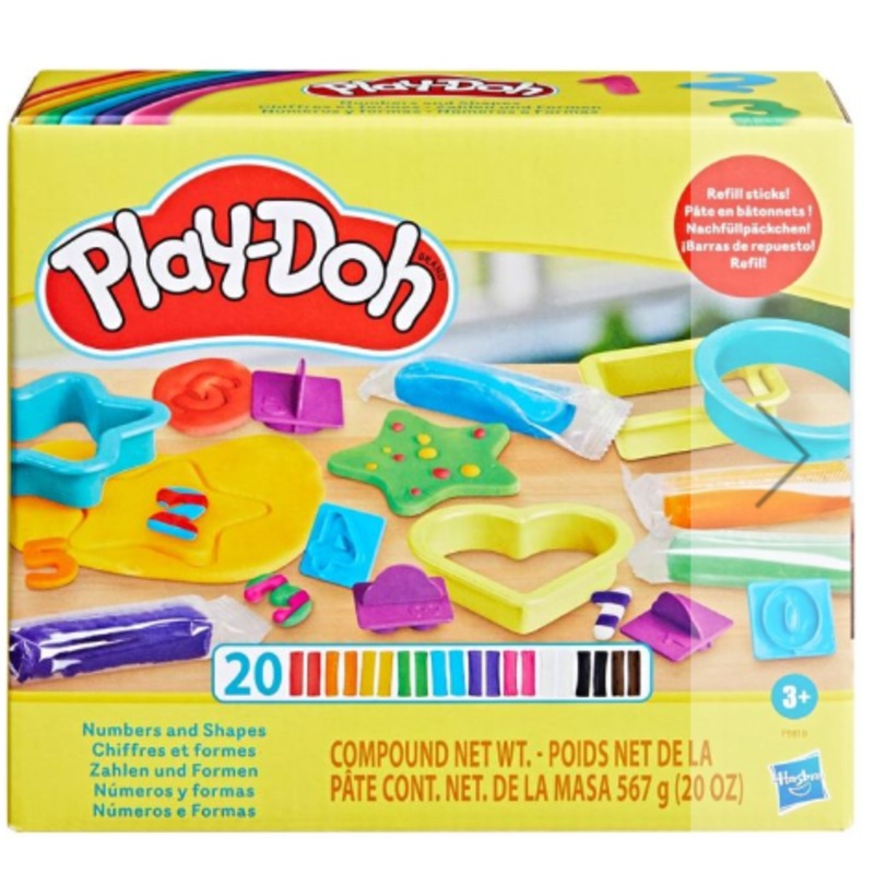 Play-Doh Numbers & Shapes Compound Pack