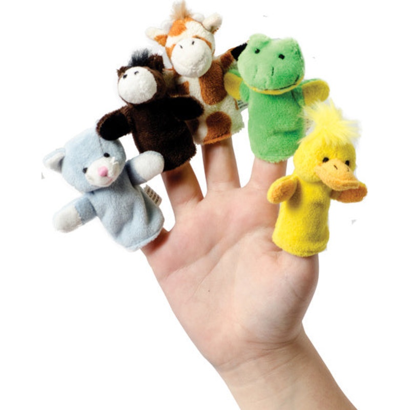 Plush Finger Puppets (assorted)