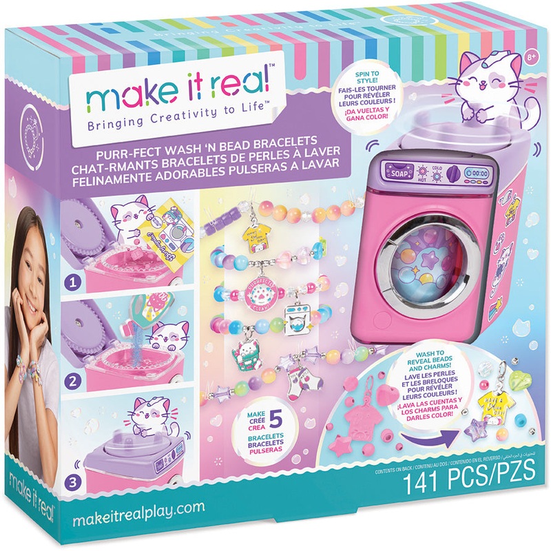 Purr-Fect Wash N Bead Bracelets