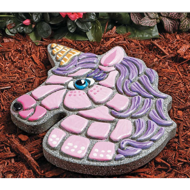 Paint Your Own Stepping Stone: Unicorn