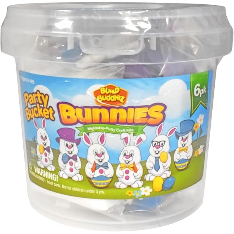 Party Bucket Bunnies Build Buddiez