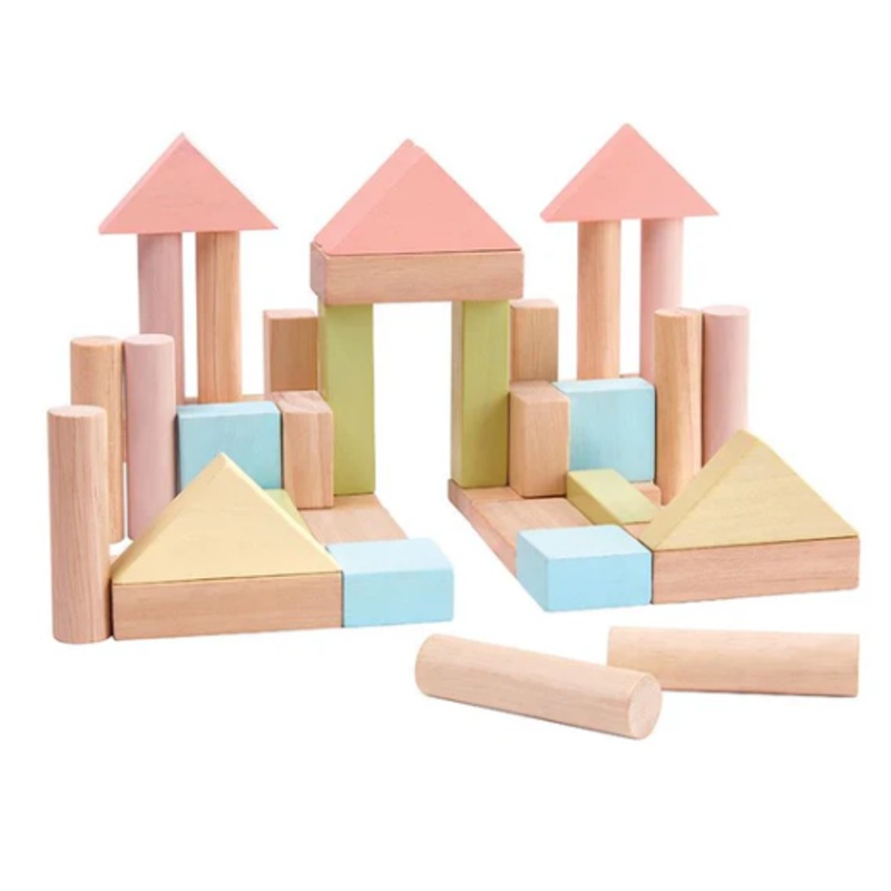 Pastel Blocks 40 Pc