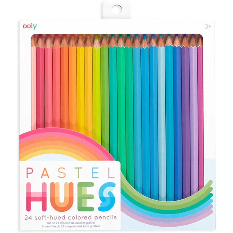Pastel Hues Colored Pencils