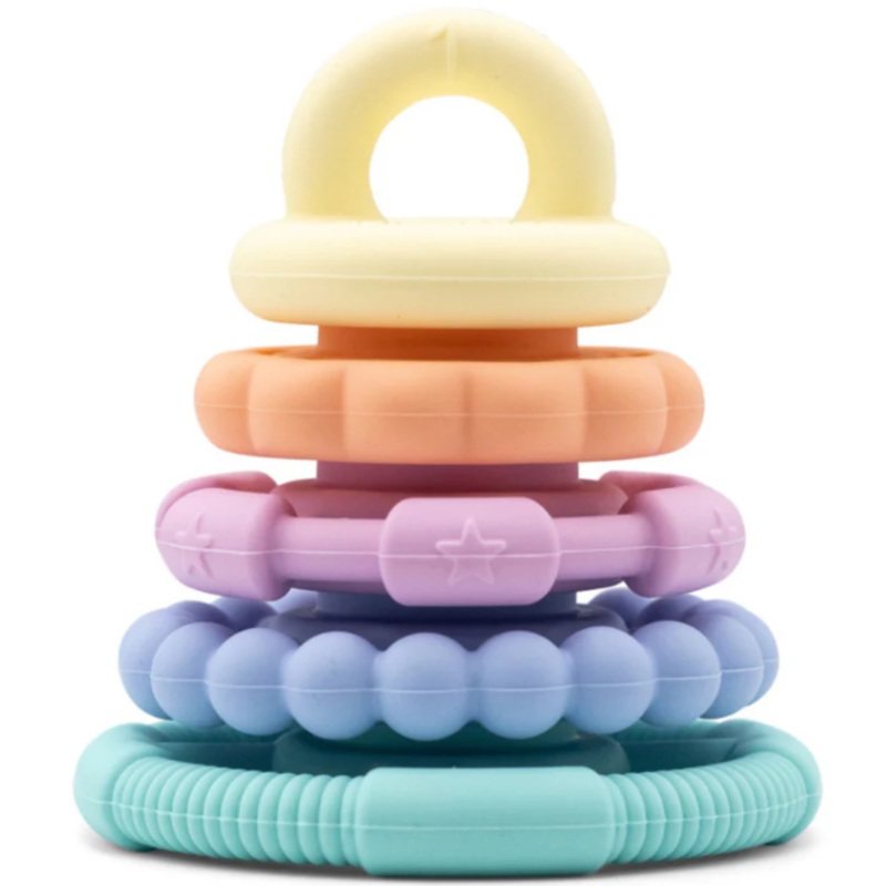 Pastel Rainbow Stacker And Teether Jellystone