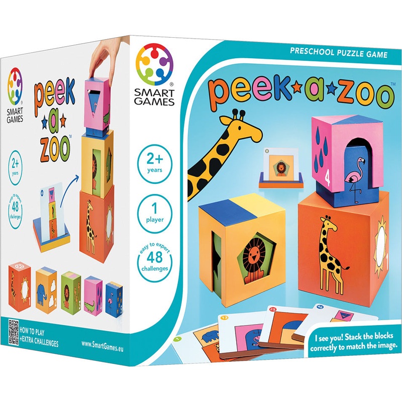 Peek-A-Zoo Preschool Puzzle Game