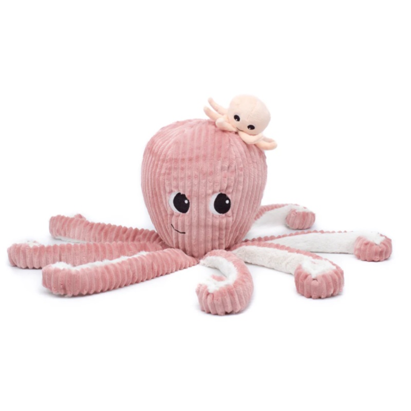 Pink Octopus Mom And Baby Les Ptipotos