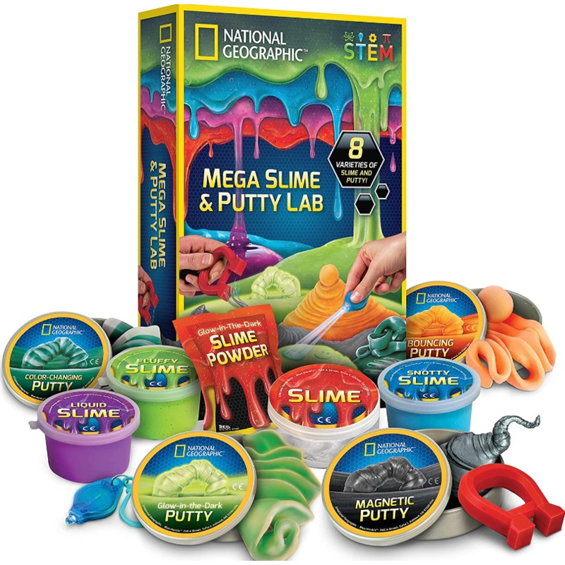 National Geographic Mega Slime And Putty Science Lab