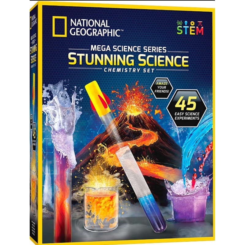 National Geographic Stunning Science Chemistry Set