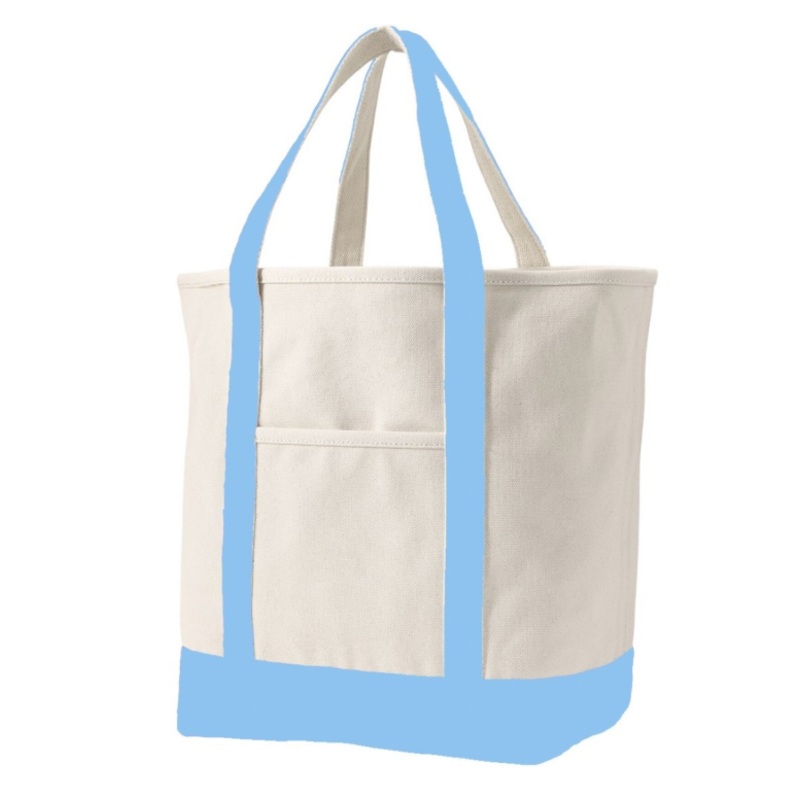 Navy Canvas Tote