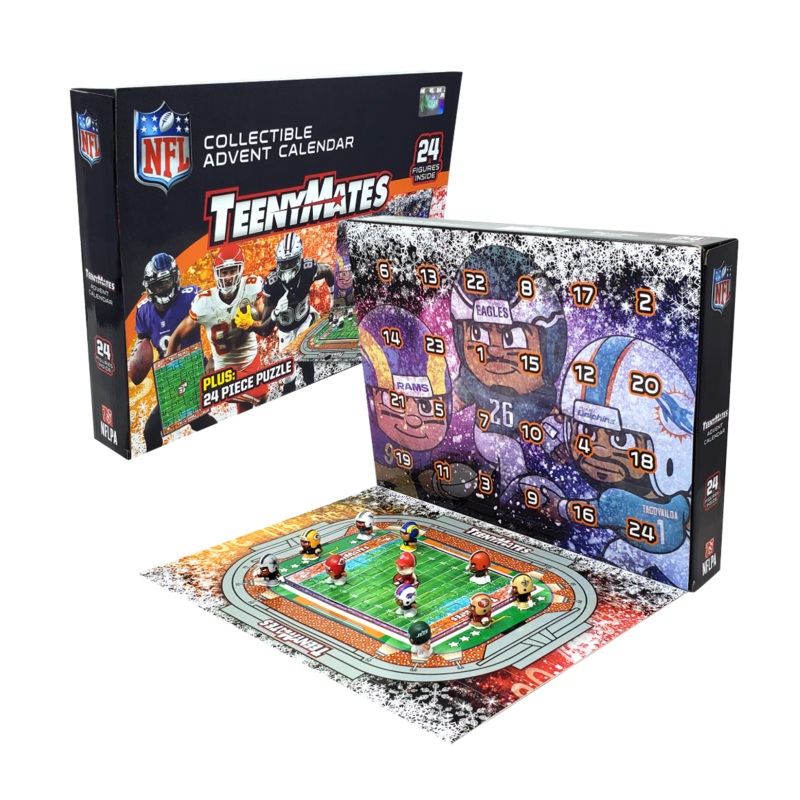 NFL Advent Calendar Teeny Mates 2025