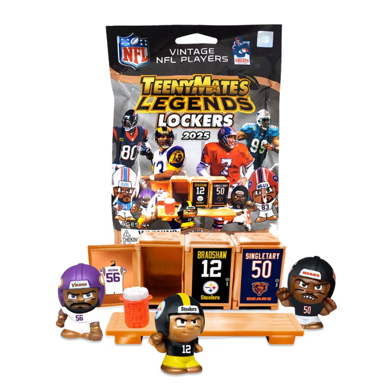NFL Teeny Mates Locker Room Set Legends 2025