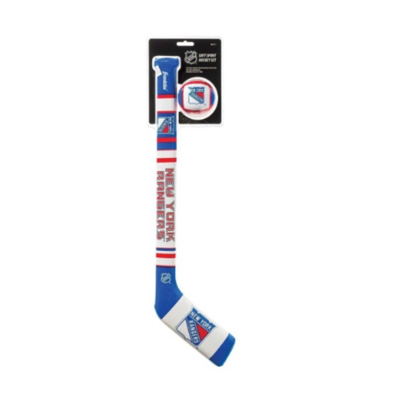 NHL NY Rangers Soft Stick/Puck Set