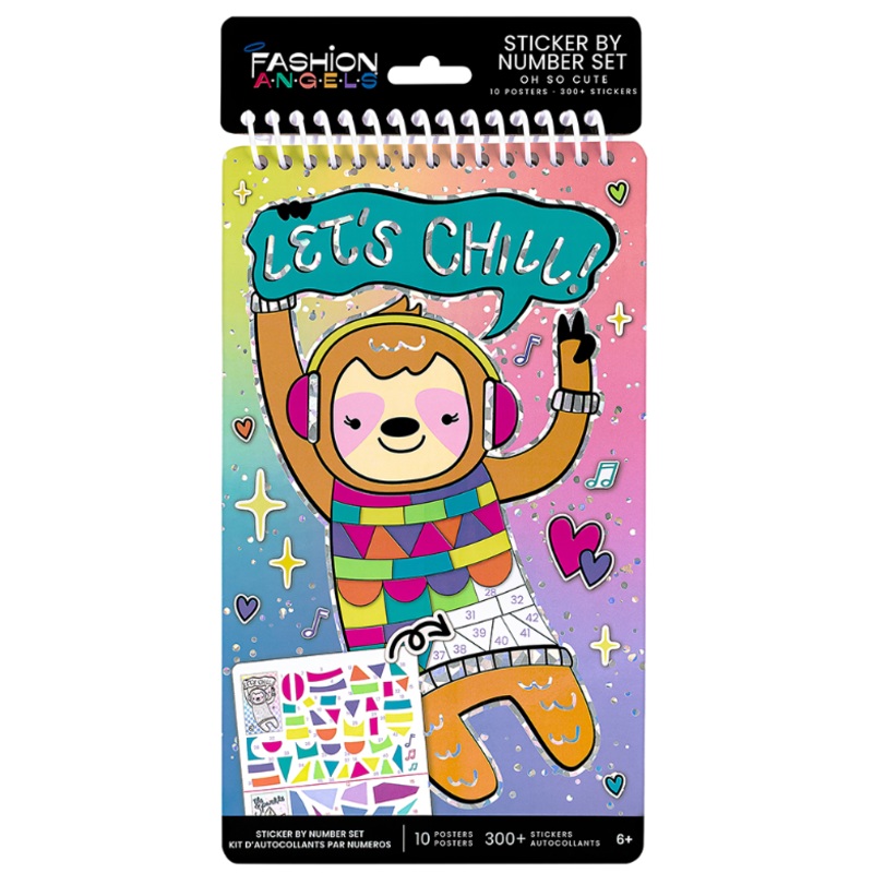 Oh So Cute Sticker By Number