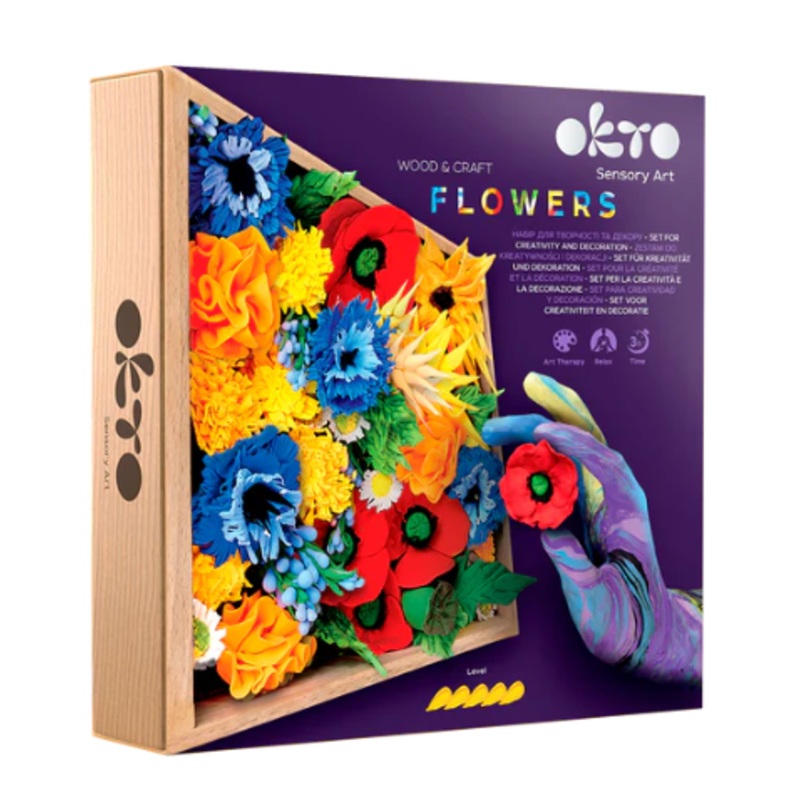 Okto Sensory Art Freedom Flowers