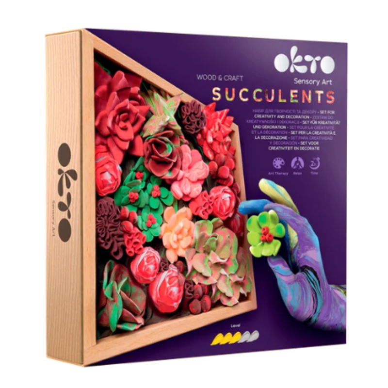Okto Sensory Art Passion Succulents