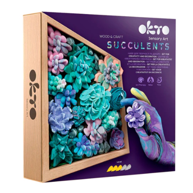 Okto Sensory Art Tenderness Succulents
