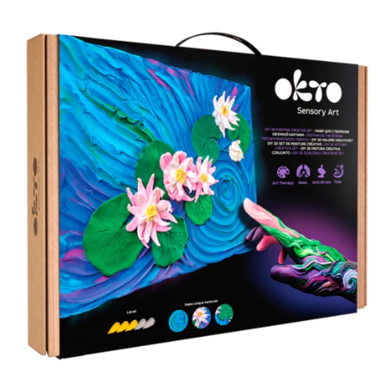 Okto Sensory Art Water Lilies