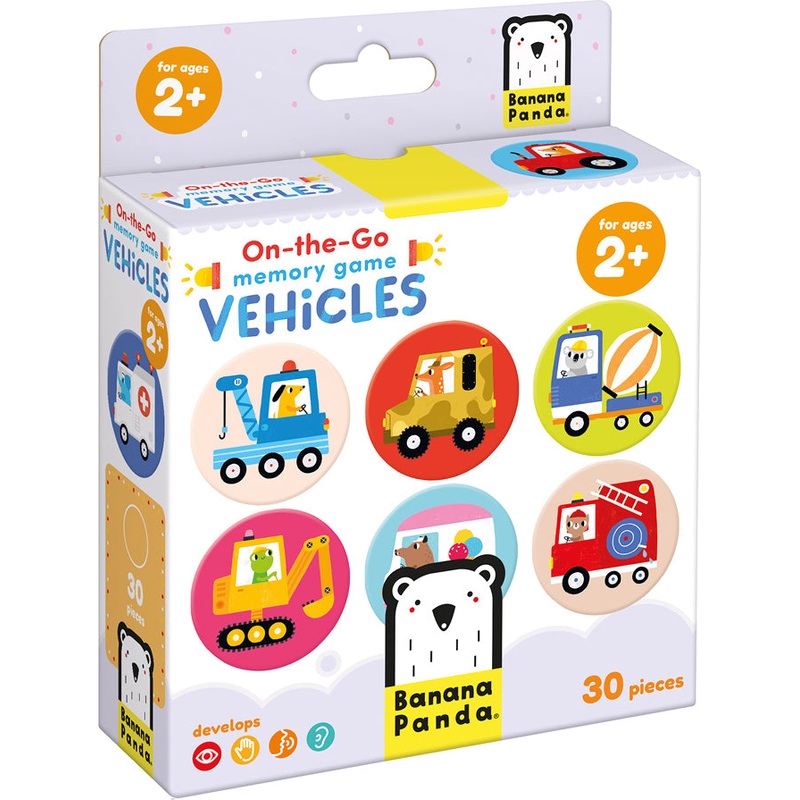 On-the-Go Memory Game - Vehicles