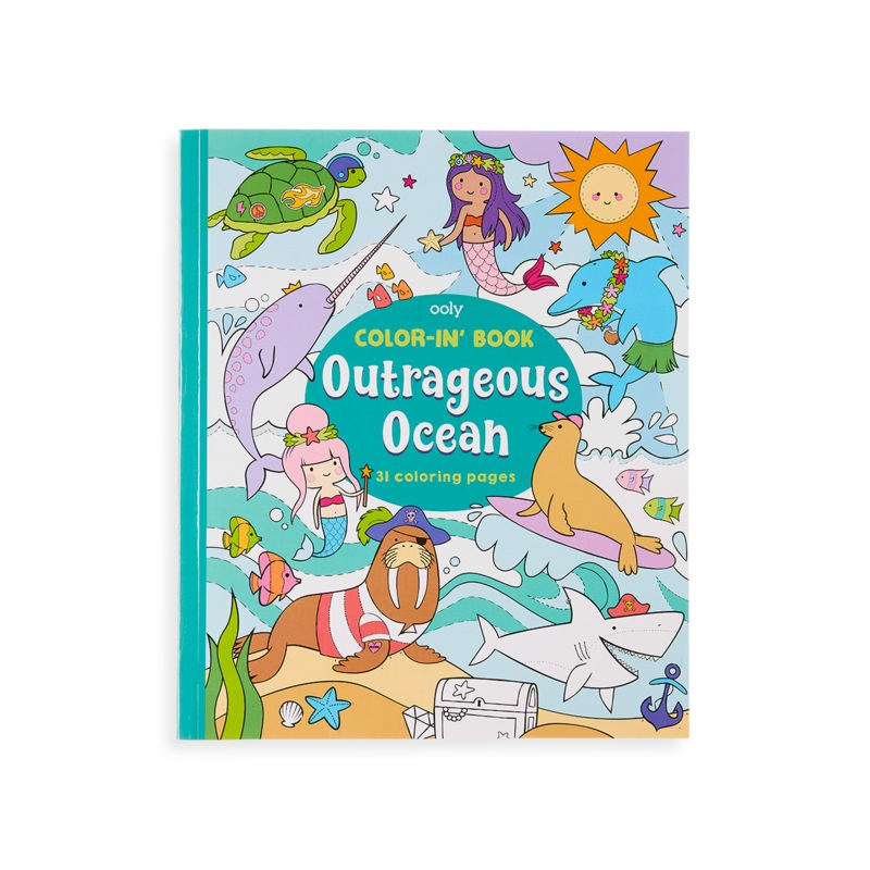 Outrageous Ocean Coloring Book