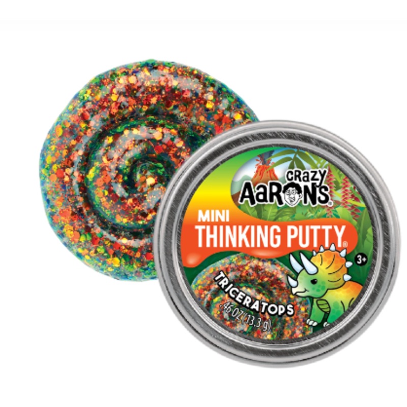 Mini Triceratops Thinking Putty