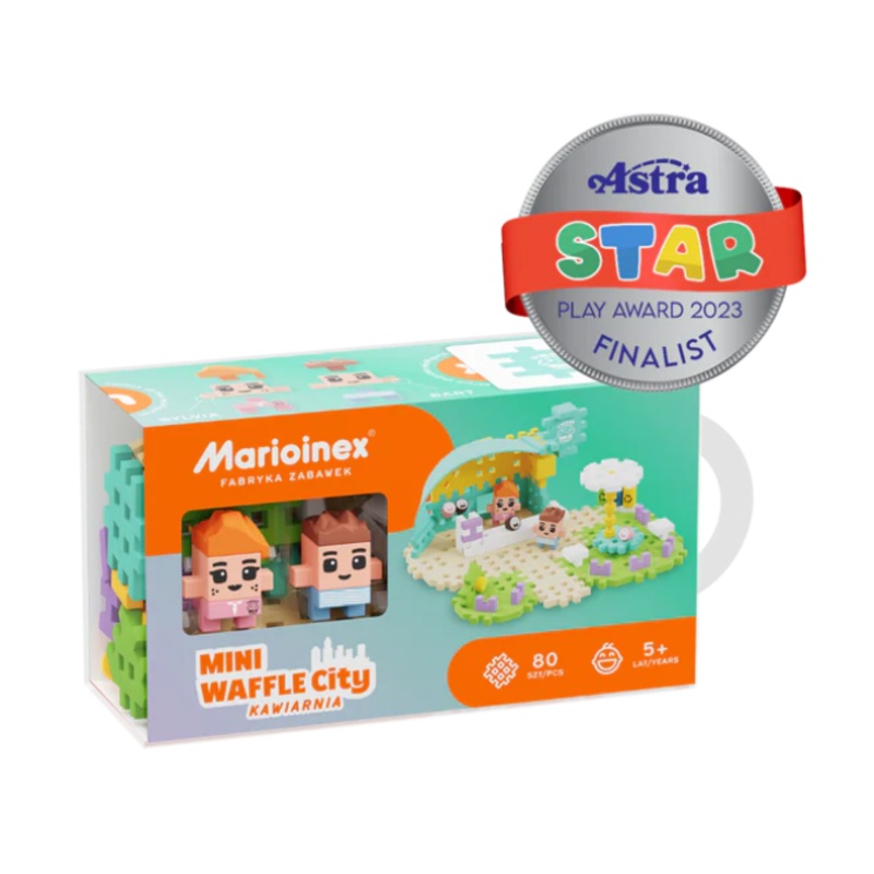 Mini Waffle City - Cafe - 80 pieces