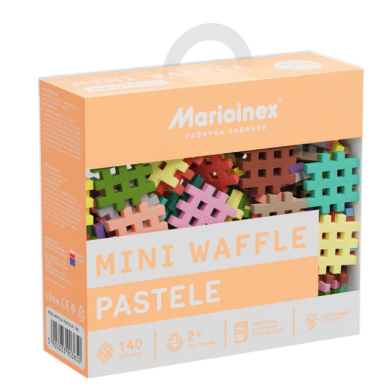 Mini Waffle Pastel 140pcs