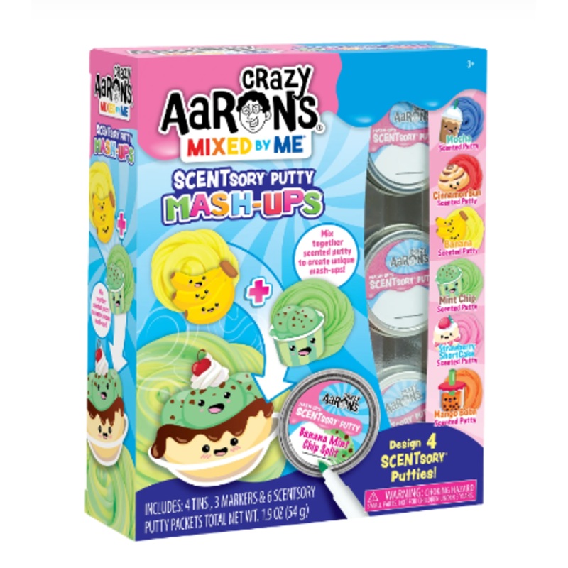 Mixed By Me Scentsory Mashup Thinking Putty Kit