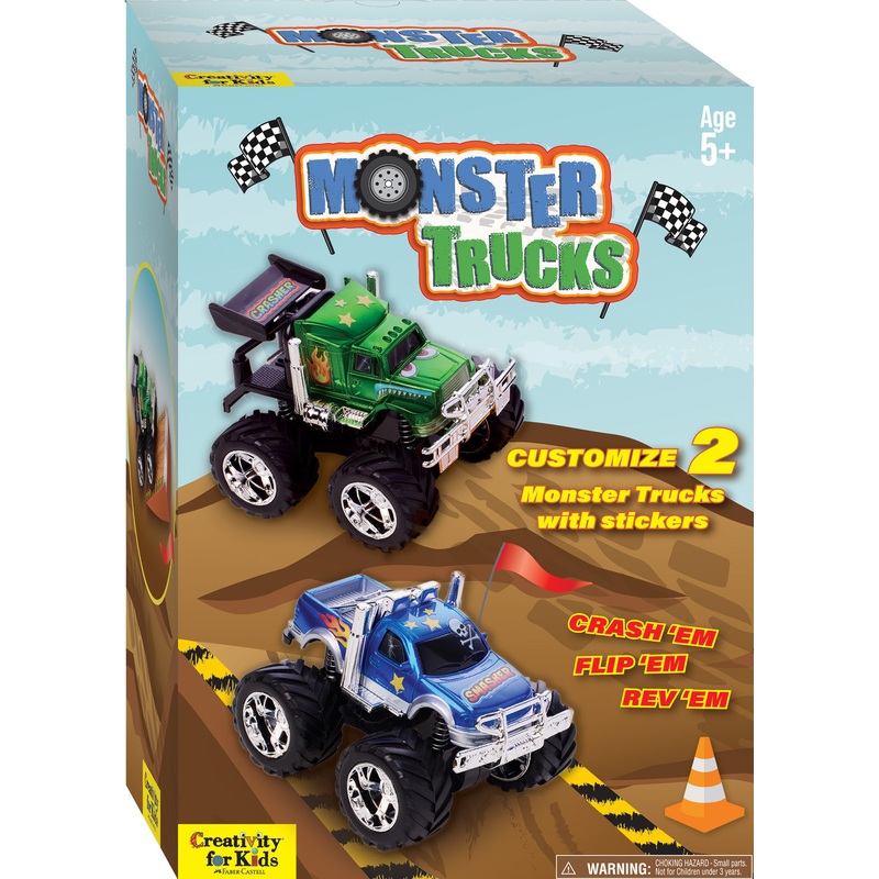 Monster Trucks Decorating Kit 2 pack