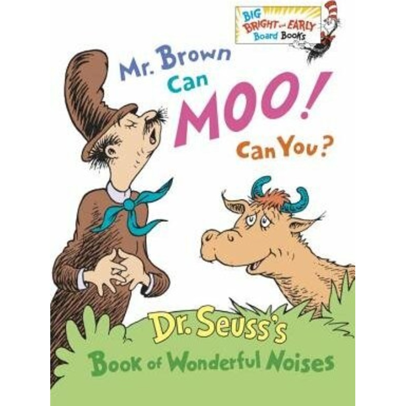 Mr. Brown Can Moo Can You Board Book
