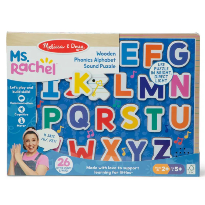 Ms Rachel Alphabet Phonics Puzzle