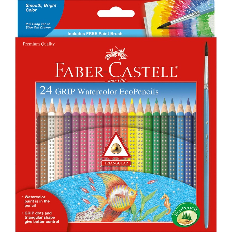 24 ct GRIP Watercolor EcoPencils