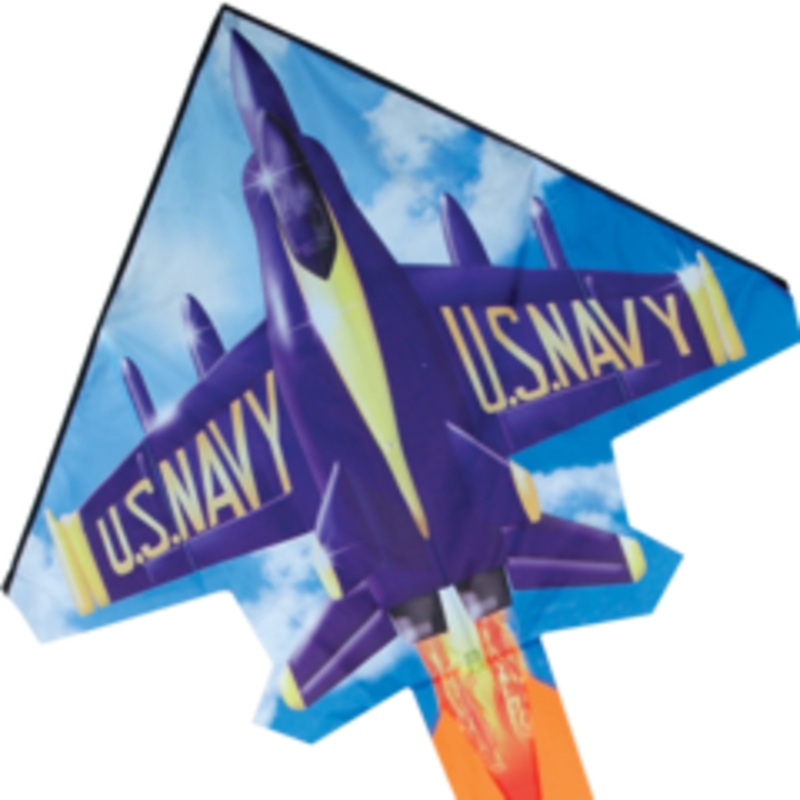2D Jet - Blue Angel Kite