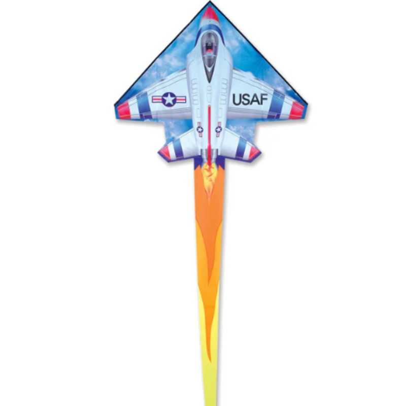 2D Jet F16 Thunderbird Kite