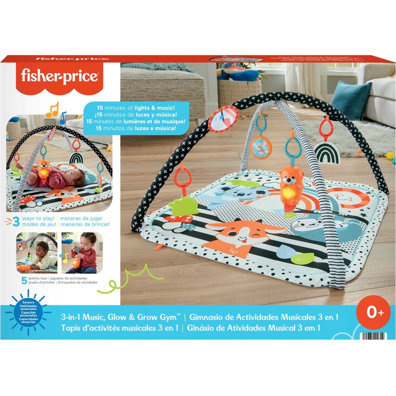 3-In-1 Music Glow And Grow Gym