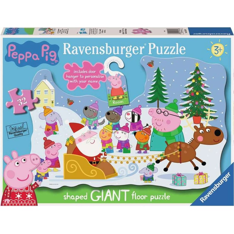 32 pc Peppa Pig Christmas Floor Puzzle