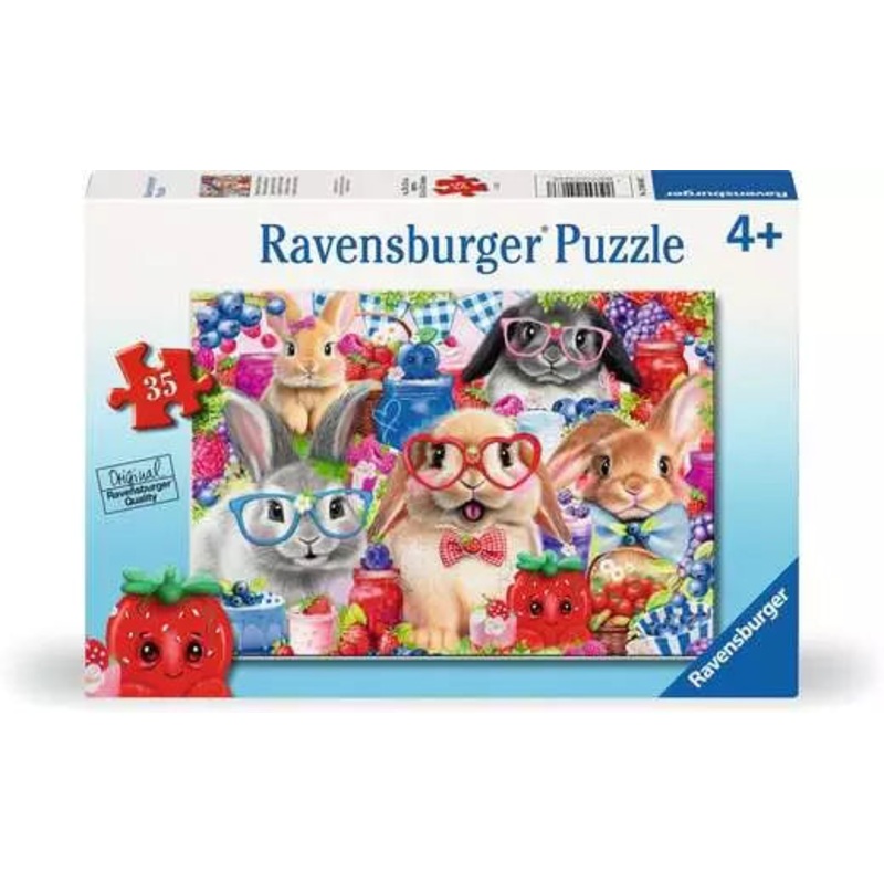 35 pc Bunnies And Berries Puzzle